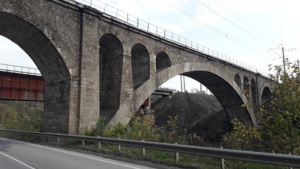 Никольский железнодорожный мост через реку Сим, Ашинский район