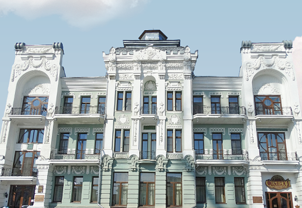 Здание гостиницы Башкирова, г. Троицк, ул. Климова, 9