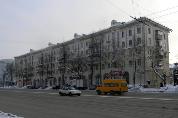 Дом жилой пятиэтажный, г. Челябинск, пр. Ленина, 49